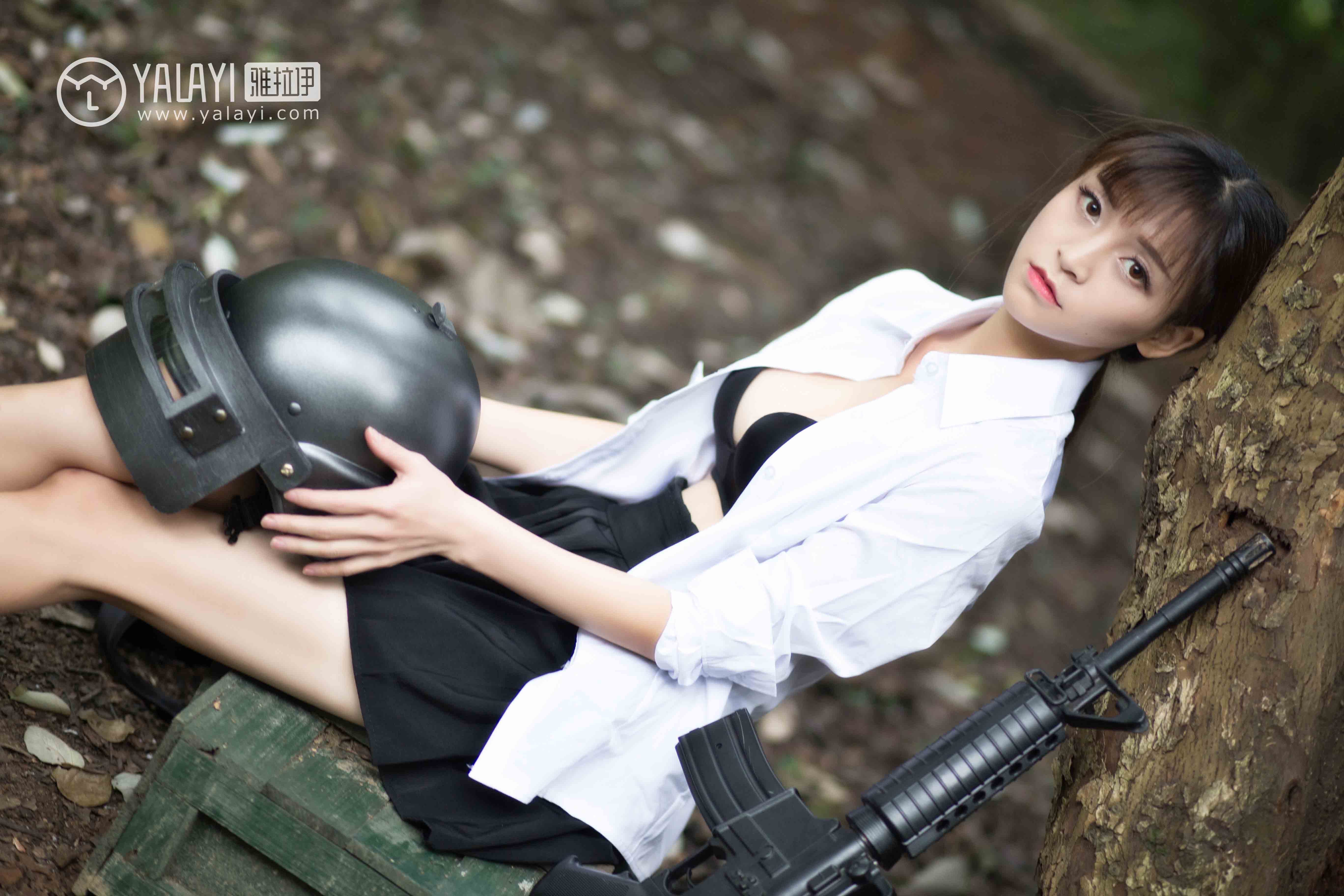 [YALAYI雅拉伊]2019.02.11NO.054吃鸡少女蘑菇插图6